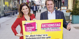 Beitragsbild des Blogbeitrags Am „Black Friday“ in NÖ mit einem Einkauf bis zu 300 Euro zurückbekommen