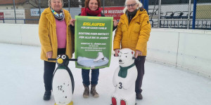Beitragsbild des Blogbeitrags Die Grünen Wiener Neustadt laden zum Eislaufen ein