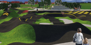 Beitragsbild des Blogbeitrags Wiener Neustadt bekommt Mountainbike-Pumptrack am Zehnergürtel