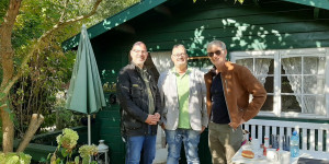 Beitragsbild des Blogbeitrags Umweltstadtrat Horvath auf Tour durch die Kleingartenanlagen