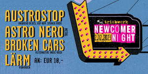 Beitragsbild des Blogbeitrags Das ist das Line-Up der „Triebwerk Newcomer Night“