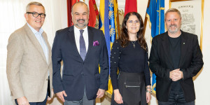 Beitragsbild des Blogbeitrags Kroatische Delegation zu Besuch im Alten Rathaus