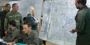 Beitragsbild des Blogbeitrags Größte Simulationsübung des Bundesheeres 2023 an der Militärakademie