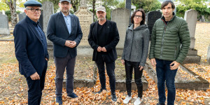Beitragsbild des Blogbeitrags Wiener Neustadt: Sanierung beim Jüdischen Friedhofs abgeschlossen 