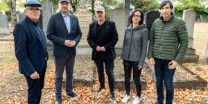 Beitragsbild des Blogbeitrags Wiener Neustadt: Sanierung beim Jüdischen Friedhofs abgeschlossen