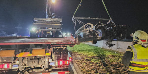 Beitragsbild des Blogbeitrags Schwerer Verkehrsunfall im Baustellenbereich der A2