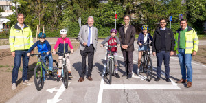 Beitragsbild des Blogbeitrags Wiener Neustadt: neuer Fahrradübungsgarten eröffnet am 11. Mai 