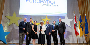 Beitragsbild des Blogbeitrags Europatag unter dem Motto „Invest in Europe“ in Wiener Neustadt 