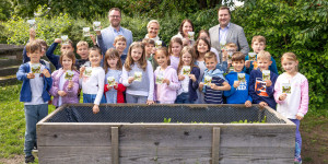Beitragsbild des Blogbeitrags Wiener Neustadt: Give-Aways für mehr Biodiversität