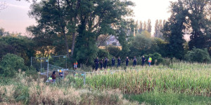 Beitragsbild des Blogbeitrags Ostumfahrung: Bauvorbereitung in den Fischa Auen gestartet 