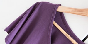Beitragsbild des Blogbeitrags DIY: T-Shirt Kleid nähen 