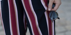 Beitragsbild des Blogbeitrags DIY Fashion: Culotte Hose nähen und Upcycling Hemd