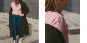 Beitragsbild des Blogbeitrags T-Shirt mit angeschnittenen Ärmeln zur Probe nähen