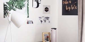 Beitragsbild des Blogbeitrags INTERIOR: Workplace Update + Giveaway 