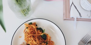 Beitragsbild des Blogbeitrags Recipe: SWEET POTATO NOODLES