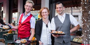 Beitragsbild des Blogbeitrags „15 süße Minuten“ präsentiert ersten Wiener Eiskrapfen 