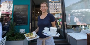 Beitragsbild des Blogbeitrags Bio & Bobo: Frühstück am Karmelitermarkt
