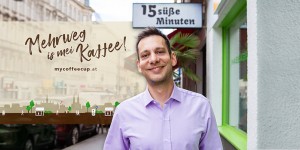 Beitragsbild des Blogbeitrags myCoffeeCup auf Erfolgskurs: 15 süße Minuten