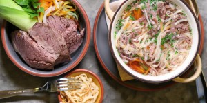 Beitragsbild des Blogbeitrags Rinderbouillon und Liebstöckel, ein Traumpaar!