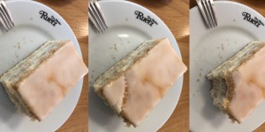 Beitragsbild des Blogbeitrags Von der Kunst eine Cremeschnitte zu verspeisen