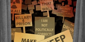 Beitragsbild des Blogbeitrags Politische Satire in Videospielform: Paper Drumpf