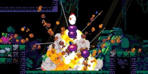 Beitragsbild des Blogbeitrags Explosiver Plattformer Bomb Chicken kommt auf Steam