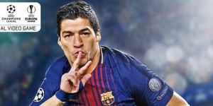 Beitragsbild des Blogbeitrags PES 2018: Suárez europäischer Coverstar