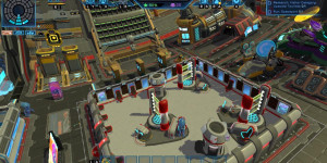Beitragsbild des Blogbeitrags Spacebase Startopia Test (Switch): Rummelplatz für Aliens
