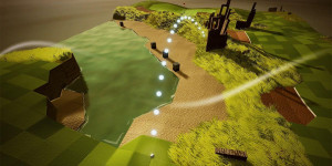 Beitragsbild des Blogbeitrags A Little Golf Journey Test (Switch): Ohne Schläger, dafür mit Stil