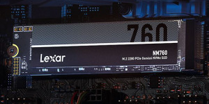 Beitragsbild des Blogbeitrags Lexar NM760 M.2 2280 SSD vorgestellt: Frischer Wind für PC und Konsolen