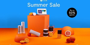 Beitragsbild des Blogbeitrags Mehr zum tink Summer Sale: Bis zu 50 Prozent Rabatt bei smarten Geräten 