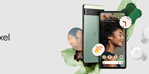 Beitragsbild des Blogbeitrags Ab sofort: Google Pixel 6a und Pixel Buds Pro bei tink erhältlich