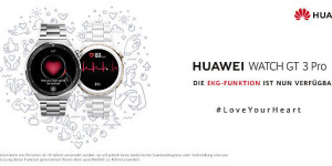 Beitragsbild des Blogbeitrags Huawei Watch GT3 Pro und Watch D können ab sofort EKG 
