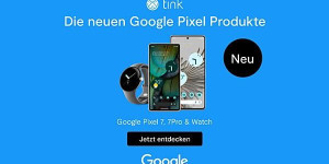 Beitragsbild des Blogbeitrags tink bietet ab sofort Google Pixel 7, Pixel 7 Pro und Pixel Watch an