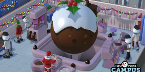 Beitragsbild des Blogbeitrags Winter-Update macht Two Point Campus zu Two Point Krampus