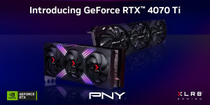 Beitragsbild des Blogbeitrags PNY Technologies stellt die GeForce RTX 4070 Ti vor – stärker als die RTX 3090 Ti 