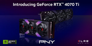 Beitragsbild des Blogbeitrags PNY Technologies stellt die GeForce RTX 4070 Ti vor – stärker als die RTX 3090 Ti