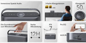 Beitragsbild des Blogbeitrags soundcore Motion X600: Premium-Lautsprecher angekündigt (Verkaufsstart 9.5.2023)