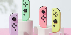 Beitragsbild des Blogbeitrags Nintendo bringt noch mehr Farben für Joy-Cons: Dieses Mal Pastell! 