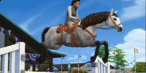 Beitragsbild des Blogbeitrags Die Sims 4 bekommt mit dem Pferderanch-Erweiterungspack tierische Freunde