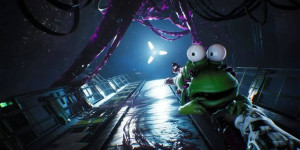 Beitragsbild des Blogbeitrags Squanch Games High on Life ist jetzt auf PlayStation 4 und PlayStation 5 verfügbar 