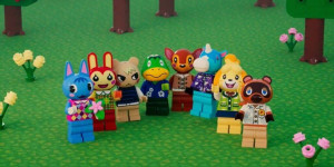 Beitragsbild des Blogbeitrags Das sind die fünf Sets von LEGO Animal Crossing 