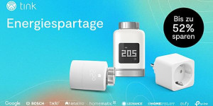 Beitragsbild des Blogbeitrags Energiespartage bei tink: Nachhaltige Smart Home-Angebote bis 31.10.2023