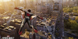 Beitragsbild des Blogbeitrags Marvels Spider-Man 2 Test (PS5): Tadellose Technik trifft tolles Traumteam 