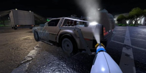 Beitragsbild des Blogbeitrags Mit PowerWash Simulator geht es Zurück in die Zukunft