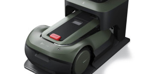 Beitragsbild des Blogbeitrags CES 2024: ECOVACS stellt den GOAT GX 600 Mähroboter vor