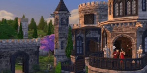 Beitragsbild des Blogbeitrags Die Sims 4: Das Castle Estate Kit macht eure Schlossträume wahr