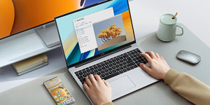 Beitragsbild des Blogbeitrags Das HUAWEI MateBook D 16 2024 ist da: Ein Zugpferd der Produktivität 