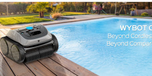 Beitragsbild des Blogbeitrags WYBOT C1 Cordless Robotic Pool Cleaner Test: Automatische Pool-Reinigung ohne Aufwand