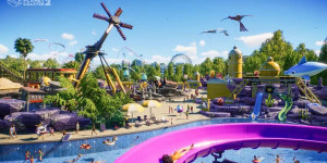 Beitragsbild des Blogbeitrags Planet Coaster 2 kommt im Herbst 2024 und bietet Wasserparks
